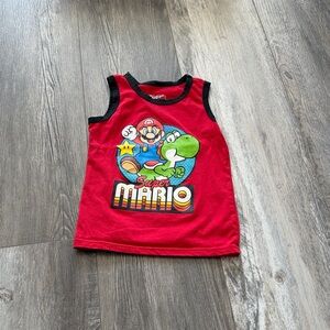 Super Mario Red Tank Top